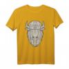 Vintage Bison Amerikanischer Büffel T-Shirt  Retro Design für Naturliebhaber, Wanderer & Camping-Fans