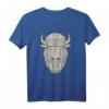 Vintage Bison Amerikanischer Büffel T-Shirt  Retro Design für Naturliebhaber, Wanderer & Camping-Fans