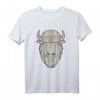 Vintage Bison Amerikanischer Büffel T-Shirt  Retro Design für Naturliebhaber, Wanderer & Camping-Fans