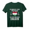 Ungarische Flagge T-Shirt  Perfekt für Ungarn Fans, Urlaub & als Geschenk für Liebhaber Ungarns