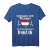 Ungarische Flagge T-Shirt  Perfekt für Ungarn Fans, Urlaub & als Geschenk für Liebhaber Ungarns