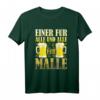 Einer für alle und alle für Malle T-Shirt  Party-Design für Mallorca-Urlaub, Geburtstag & Weihnachten, Perfekt für Partymonster & Strandliebhaber