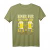 Einer für alle und alle für Malle T-Shirt  Party-Design für Mallorca-Urlaub, Geburtstag & Weihnachten, Perfekt für Partymonster & Strandliebhaber