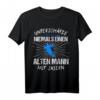 Skifahren Skifahrer Opa Skihase Apres Ski Winter Geschenk T-Shirt für Männer & Opas  Lustiges Wintersport Motiv für Pisten & Hütten