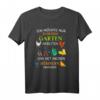 Gärtner Geschenk für Hobbygärtner, Landschaftsgärtner & Gartenbesitzer  Im Garten arbeiten mit Hühnern abhängen T-Shirt
