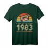 Vintage 1983 Geburtstag T-Shirt - Stilvolles Retro Geschenk für Männer und Frauen, Perfekt für Geburtstagsfeiern und Jubiläen