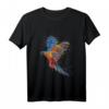 Papagei T-Shirt Ara Vogel im Street Art Style  Buntes Tiermotiv für Männer, Frauen & Kinder, Perfekt als Geschenk zu Geburtstag, Weihnachten & Anlässen