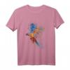 Papagei T-Shirt Ara Vogel im Street Art Style  Buntes Tiermotiv für Männer, Frauen & Kinder, Perfekt als Geschenk zu Geburtstag, Weihnachten & Anlässen