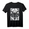 Satan 666 Baphomet Antichrist Luzifer Ziegen Goth T-Shirt  Perfektes Metal-Design für Fans, Festivals & Okkult-Ästhetik