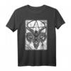 Satan 666 Baphomet Antichrist Luzifer Ziegen Goth T-Shirt  Perfektes Metal-Design für Fans, Festivals & Okkult-Ästhetik