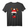 Weihnachts Rentier Rudolf mit roter Nase Design T-Shirt - Lustiges Festtagsmotiv für Weihnachten & Feiertage