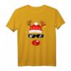 Weihnachts Rentier Rudolf mit roter Nase Design T-Shirt - Lustiges Festtagsmotiv für Weihnachten & Feiertage