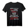 Wenn ich in die Hölle, die Deufel lässt seinen Thron - Düstres Satan-Style T-Shirt mit Pentagramm & 666 für Halloween & Gothic Fans