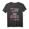 Wenn ich in die Hölle, die Deufel lässt seinen Thron - Düstres Satan-Style T-Shirt mit Pentagramm & 666 für Halloween & Gothic Fans