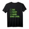 Eat Sleep Game Since 2006 14 Geburtstag Gamer T-Shirt  Lustiges Geschenk für Videospiel-Fans zum Geburtstag & Weihnachten