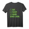Eat Sleep Game Since 2006 14 Geburtstag Gamer T-Shirt  Lustiges Geschenk für Videospiel-Fans zum Geburtstag & Weihnachten
