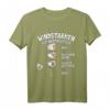 Windstärke auf Norddeutsch Schaf T-Shirt - Lustiges Schäfer Motiv für Landwirte, Bauern & Tierliebhaber als Geschenkidee