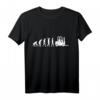 Gabelstapler Staplerfahrer Evolution T-Shirt  Für Lagerfacharbeiter, Logistiker & Staplerfahrer mit Schein