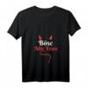 Damen Oma Großmutter Rentnerin Sarkasmus Gothic T-Shirt mit V-Ausschnitt  Lustiges Geschenk für Oma, Rentnerin, Bikerin & ältere Damen mit Humor