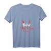 Damen Oma Großmutter Rentnerin Sarkasmus Gothic T-Shirt mit V-Ausschnitt  Lustiges Geschenk für Oma, Rentnerin, Bikerin & ältere Damen mit Humor