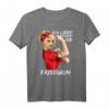 Ich Liebe Meinen Job Friseur T-Shirt  Powerfrau im Friseursalon, Geschenk für Friseure, Friseurmeister & Lehrlinge