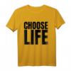 Vintage Choose Life T-Shirt mit 80er Lebensstil und Bewusstseins-Motto  Perfekt für Geburtstage, Jubiläen & besondere Anlässe