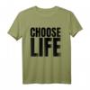 Vintage Choose Life T-Shirt mit 80er Lebensstil und Bewusstseins-Motto  Perfekt für Geburtstage, Jubiläen & besondere Anlässe