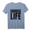 Vintage Choose Life T-Shirt mit 80er Lebensstil und Bewusstseins-Motto  Perfekt für Geburtstage, Jubiläen & besondere Anlässe