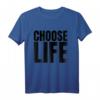 Vintage Choose Life T-Shirt mit 80er Lebensstil und Bewusstseins-Motto  Perfekt für Geburtstage, Jubiläen & besondere Anlässe