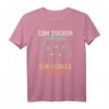 Zum Zocken geboren Zur Schule gezwungen Gamer T-Shirt  Lustiges Gaming Motiv für Jungen, Mädchen, Damen & Herren, Perfekt als Geschenk zu Geburtstag & Weihnachten