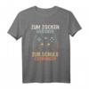 Zum Zocken geboren Zur Schule gezwungen Gamer T-Shirt  Lustiges Gaming Motiv für Jungen, Mädchen, Damen & Herren, Perfekt als Geschenk zu Geburtstag & Weihnachten