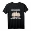 Ich hasse Menschen, ich mag Bäume - Antisoziales Misanthrop T-Shirt für Natur- und Umweltschützer mit Humor
