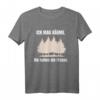 Ich hasse Menschen, ich mag Bäume - Antisoziales Misanthrop T-Shirt für Natur- und Umweltschützer mit Humor