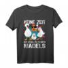 Keine Zeit ich muss zu meinen Mädels - Lustiges Bauernhof Hühner T-Shirt für Hühnerzüchter & Geflügelhalter
