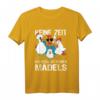 Keine Zeit ich muss zu meinen Mädels - Lustiges Bauernhof Hühner T-Shirt für Hühnerzüchter & Geflügelhalter