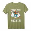 Keine Zeit ich muss zu meinen Mädels - Lustiges Bauernhof Hühner T-Shirt für Hühnerzüchter & Geflügelhalter