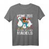 Keine Zeit ich muss zu meinen Mädels - Lustiges Bauernhof Hühner T-Shirt für Hühnerzüchter & Geflügelhalter