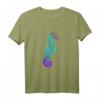 Seepferdchen Mandala Ozean Meerestiere Taucher T-Shirt  Perfektes Geschenk für Meerestierfreunde, Taucher & Aquaristen