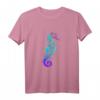 Seepferdchen Mandala Ozean Meerestiere Taucher T-Shirt  Perfektes Geschenk für Meerestierfreunde, Taucher & Aquaristen