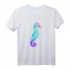 Seepferdchen Mandala Ozean Meerestiere Taucher T-Shirt  Perfektes Geschenk für Meerestierfreunde, Taucher & Aquaristen