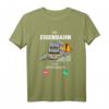 Lokführer T-Shirt mit Spruch 'Die Eisenbahn ruft und ich muss los'  Perfektes Geschenk für Triebfahrzeugführer und Eisenbahnprofis