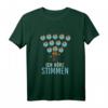Ich Höre Stimmen Chor Dirigent Sänger T-Shirt - Lustiges Geschenk für Chorleiter, Sängerinnen, Sopran, Alt, Bass und Tenor