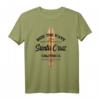 Santa Cruz Stadt California Sommer Surfer Vintage Retro T-Shirt  Perfektes Geschenk für Surfer, Paddler & Strandliebhaber