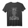 Bösartig Eigenartig Unartig Lustiges Spruch T-Shirt  Freche, Sarkastische und Ironische Designs für Damen, Herren, Freunde und Familie
