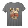 All In Geld Würfel Karten Casino Spiel T-Shirt  Perfektes Geschenk für Poker- und Casinospieler zu Weihnachten, Geburtstag & besonderen Anlässen