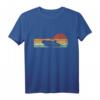 Retro Sportboot Boot fahren Motorboot Bootsfahrer T-Shirt  Perfekt für Kapitäne und Bootsbesitzer für das Wochenende