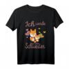 Kinder Ich werde Große Schwester Schwangerschaft verkünden T-Shirt - Fuchs Design für Mädchen, ideales Geschenk zur Geburt und Babyparty