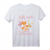 Kinder Ich werde Große Schwester Schwangerschaft verkünden T-Shirt - Fuchs Design für Mädchen, ideales Geschenk zur Geburt und Babyparty