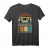 1982 Jahrgang Geburtstag Retro Vintage Herren Damen Geschenk T-Shirt  Lustiges Geschenk zum HapBunny mit Kassette Motiv