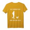 Alle verrückt hier Komm Huhn Wir gehen Landwirt Bauer Hühner T-Shirt - Lustiges Bauernhof Outfit für Frauen, Hühnerliebhaberinnen